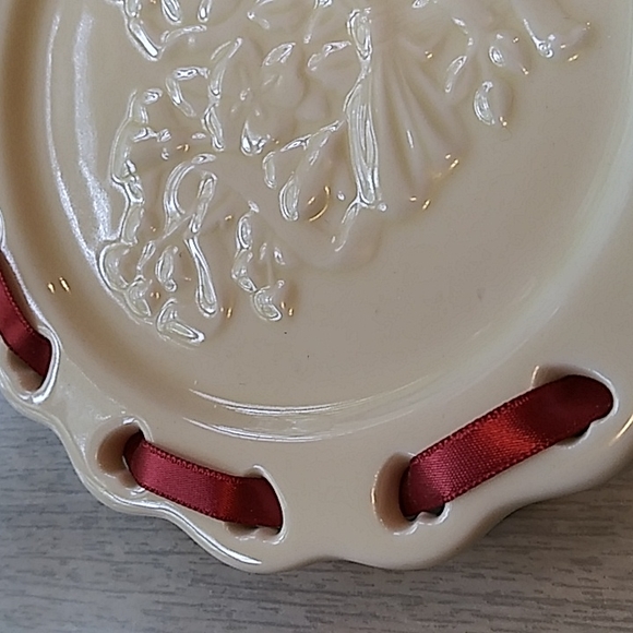 Longaberger Accents Longaberger Sweetest Heart Candle Plate Poshmark